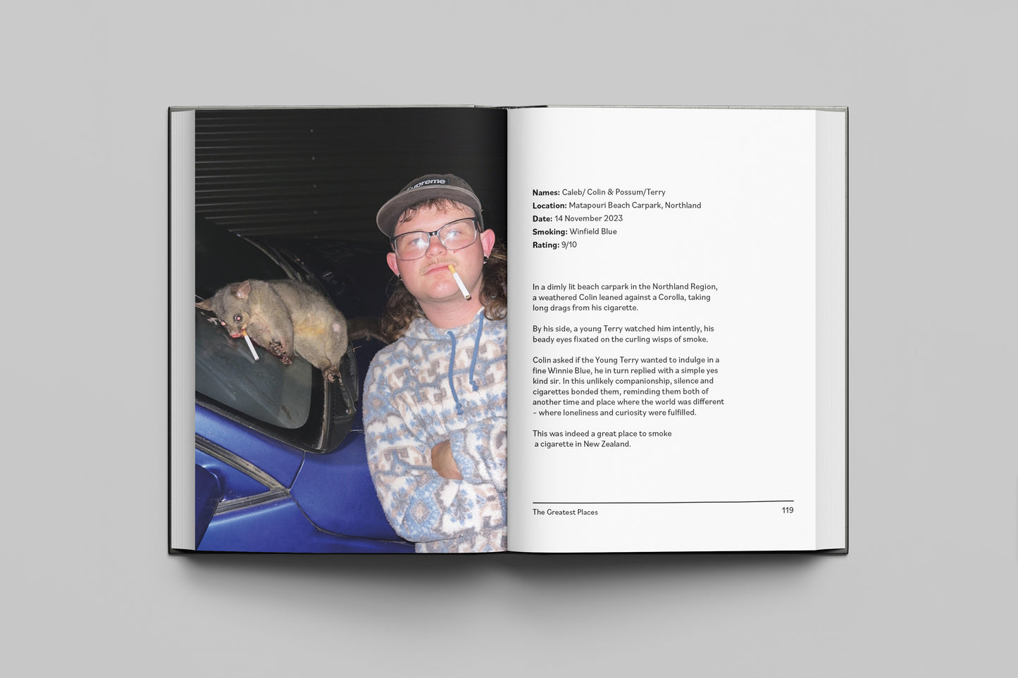 The Greatest Places to Have a Cigarette in New Zealand - The Book